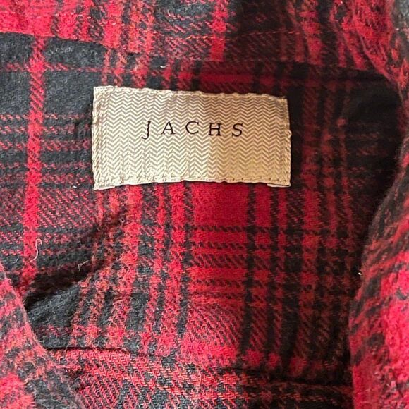 Jachs Red Black Plaid  Brawny Flannel XXL - Picture 8 of 10